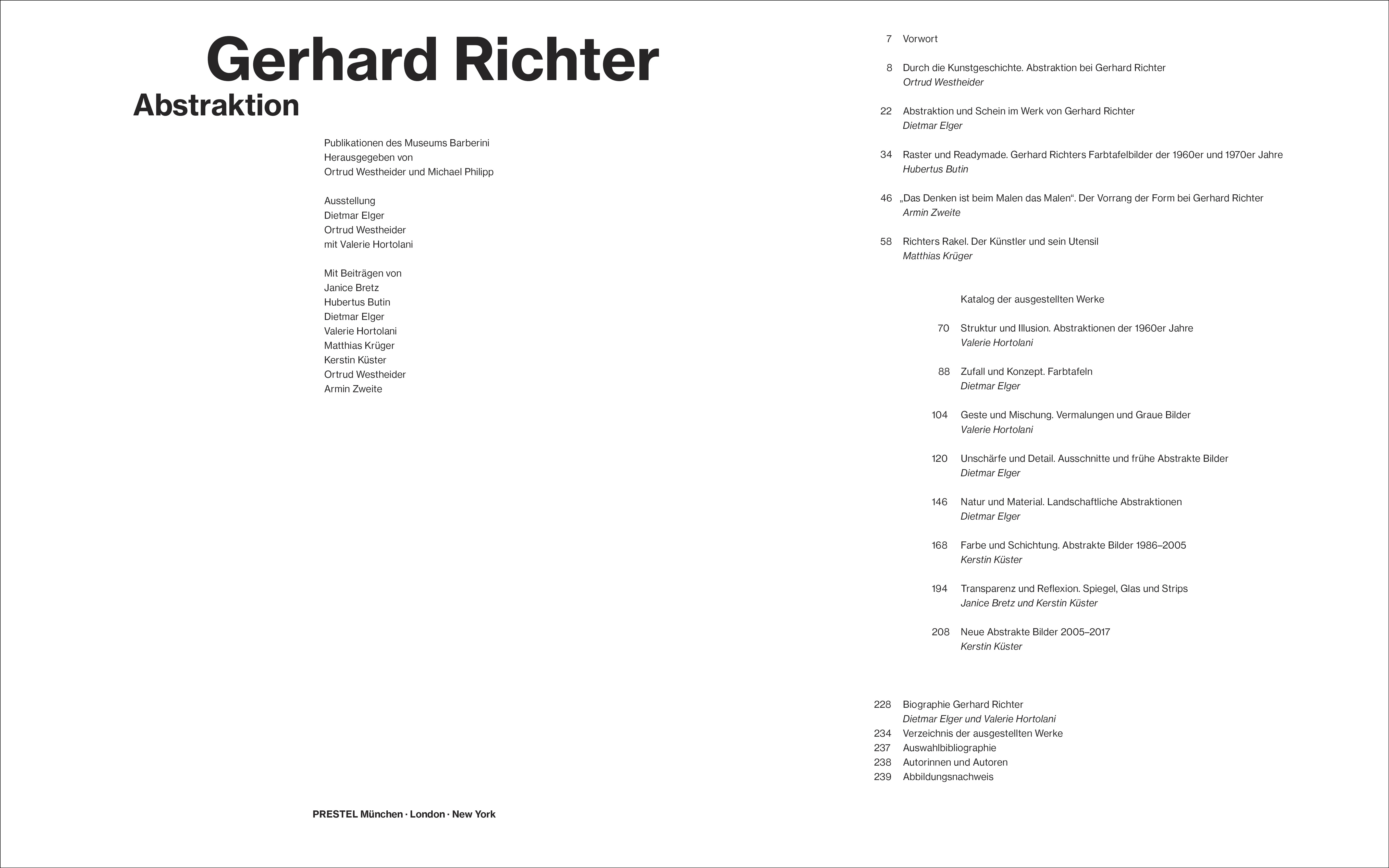 Beispielinhalt (Bild) Gerhard Richter