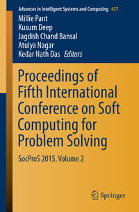 Vorderes Coverbild Proceedings of Fifth International Conference on Soft Computing for Problem Solving