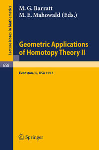 Vorderes Coverbild Geometric Applications of Homotopy Theory II