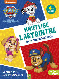 Vorderes Coverbild Lernen mit der PAW Patrol: Knifflige Labyrinthe. Mein Vorschulbuch