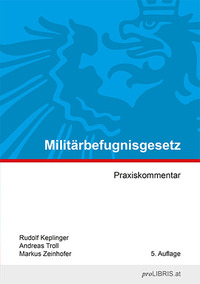 Vorderes Coverbild Militärbefugnisgesetz