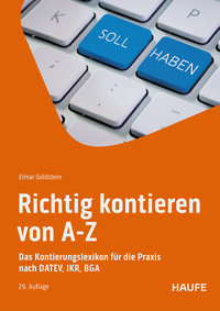Vorderes Coverbild Richtig kontieren von A-Z