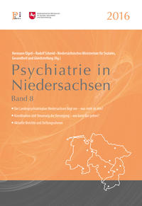 Vorderes Coverbild Psychiatrie in Niedersachsen 2016