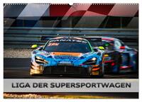 Vorderes Coverbild Liga der Supersportwagen (Wandkalender 2025 DIN A2 quer), CALVENDO Monatskalender