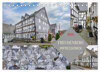 Vorderes Coverbild Freudenberg Impressionen (Tischkalender 2025 DIN A5 quer), CALVENDO Monatskalender