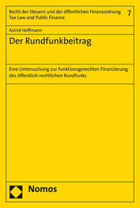 Vorderes Coverbild Der Rundfunkbeitrag