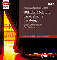 Vorderes Coverbild Wilhelm Meisters theatralische Sendung