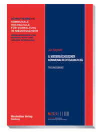 Vorderes Coverbild 9. Niedersächischer Kommunalrechtskongress