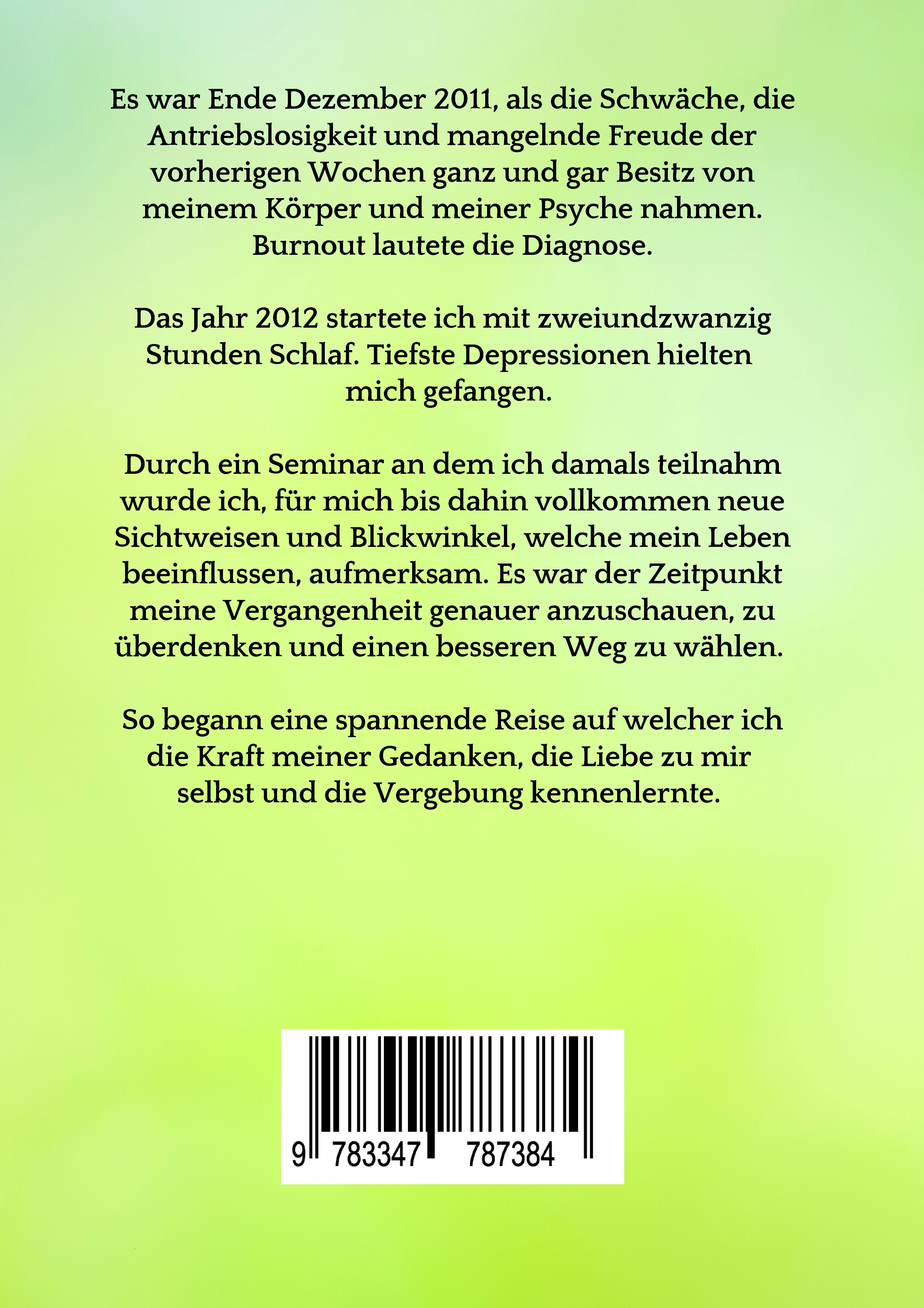 Rückseitencover Burnout - Das größte Geschenk meines Lebens