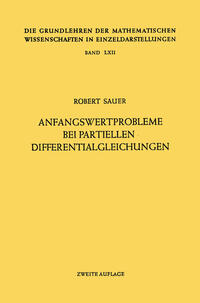 Vorderes Coverbild Anfangswertprobleme bei Partiellen Differentialgleichungen