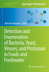Vorderes Coverbild Detection and Enumeration of Bacteria, Yeast, Viruses, and Protozoan in Foods and Freshwater