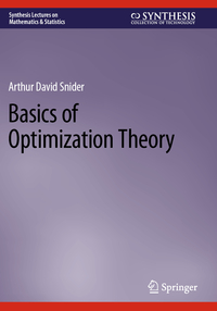 Vorderes Coverbild Basics of Optimization Theory