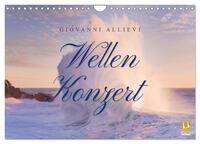 Vorderes Coverbild Wellen Konzert (Wandkalender 2025 DIN A4 quer), CALVENDO Monatskalender