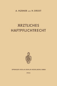Vorderes Coverbild Ärztliches Haftpflichtrecht