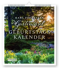 Vorderes Coverbild Karl Foersters Garteninsel. Geburtstagskalender