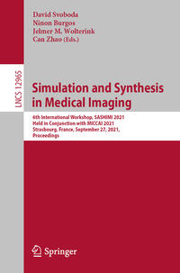 Vorderes Coverbild Simulation and Synthesis in Medical Imaging