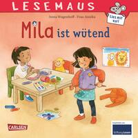 Vorderes Coverbild LESEMAUS 213: Mila ist wütend