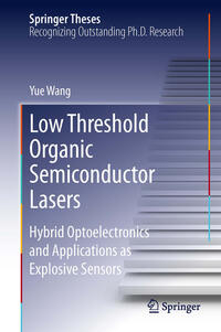 Vorderes Coverbild Low Threshold Organic Semiconductor Lasers