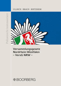 Vorderes Coverbild Versammlungsgesetz Nordrhein-Westfalen (VersG NRW)