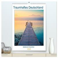 Vorderes Coverbild Traumhaftes Deutschland - Idyllische Ansichten (hochwertiger Premium Wandkalender 2026 DIN A2 hoch), Kunstdruck in Hochglanz
