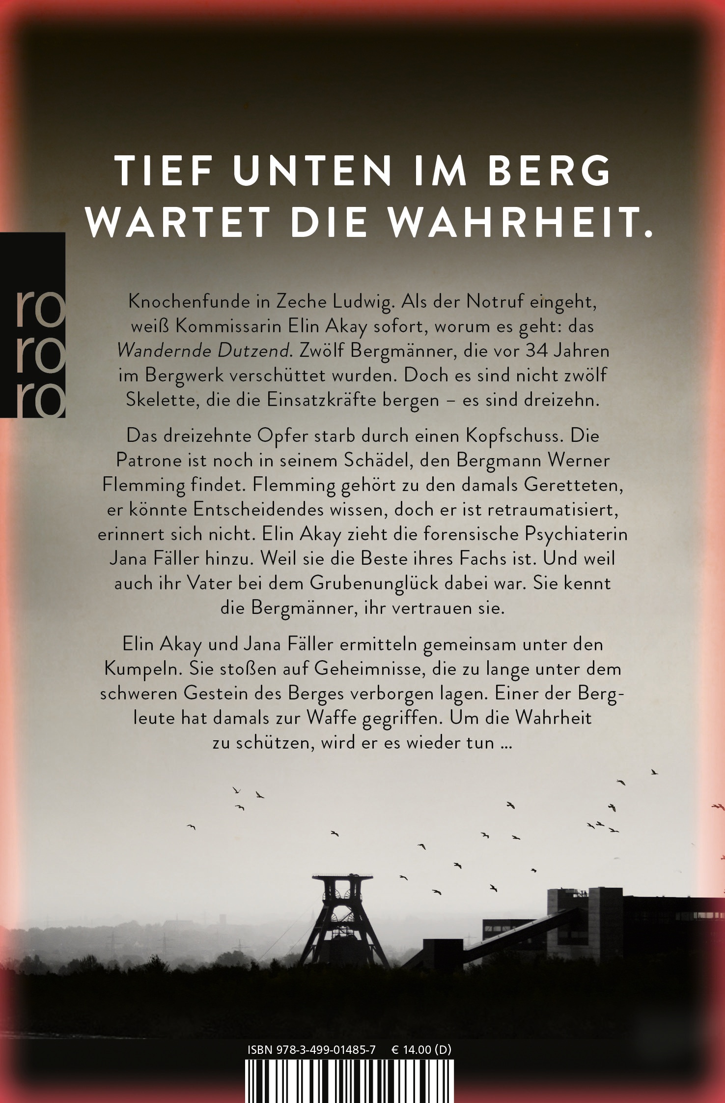 Rückseitencover Kohle, Stahl und Mord: Das 13. Opfer