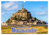Vorderes Coverbild Blickpunkte der Normandie (Wandkalender 2025 DIN A3 quer), CALVENDO Monatskalender