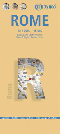 Vorderes Coverbild Rome, Rom, Borch Map