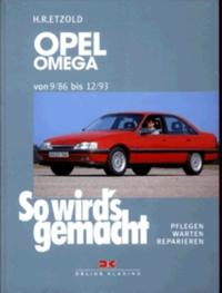 Vorderes Coverbild Opel Omega A von 9/86 bis 12/93