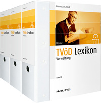 Vorderes Coverbild Haufe TVöD Lexikon Verwaltung