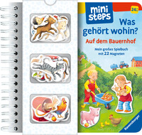 Vorderes Coverbild ministeps: Was gehört wohin? Auf dem Bauernhof