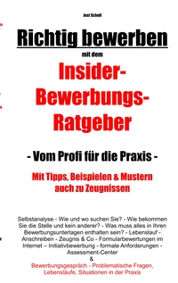 Vorderes Coverbild Richtig bewerben Insider-Bewerbungs-Ratgeber