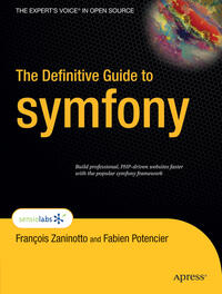 Vorderes Coverbild The Definitive Guide to symfony