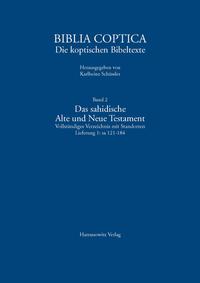 Vorderes Coverbild Biblia Coptica / Das sahidische Alte und Neue Testament