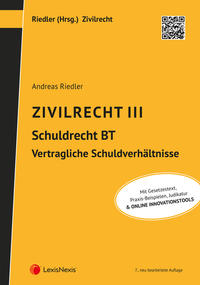Vorderes Coverbild Zivilrecht III - Schuldrecht Besonderer Teil - Vertragliche Schuldverhältnisse