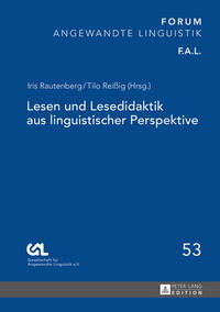 Vorderes Coverbild Lesen und Lesedidaktik aus linguistischer Perspektive