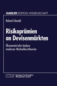 Vorderes Coverbild Risikoprämien an Devisenmärkten