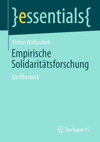 Vorderes Coverbild Empirische Solidaritätsforschung