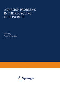 Vorderes Coverbild Adhesion Problems in the Recycling of Concrete