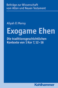 Vorderes Coverbild Exogame Ehen