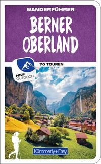 Vorderes Coverbild Kümmerly+Frey Wanderführer Berner Oberland