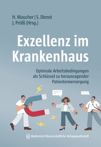 Vorderes Coverbild (hohe Qualität) Exzellenz im Krankenhaus