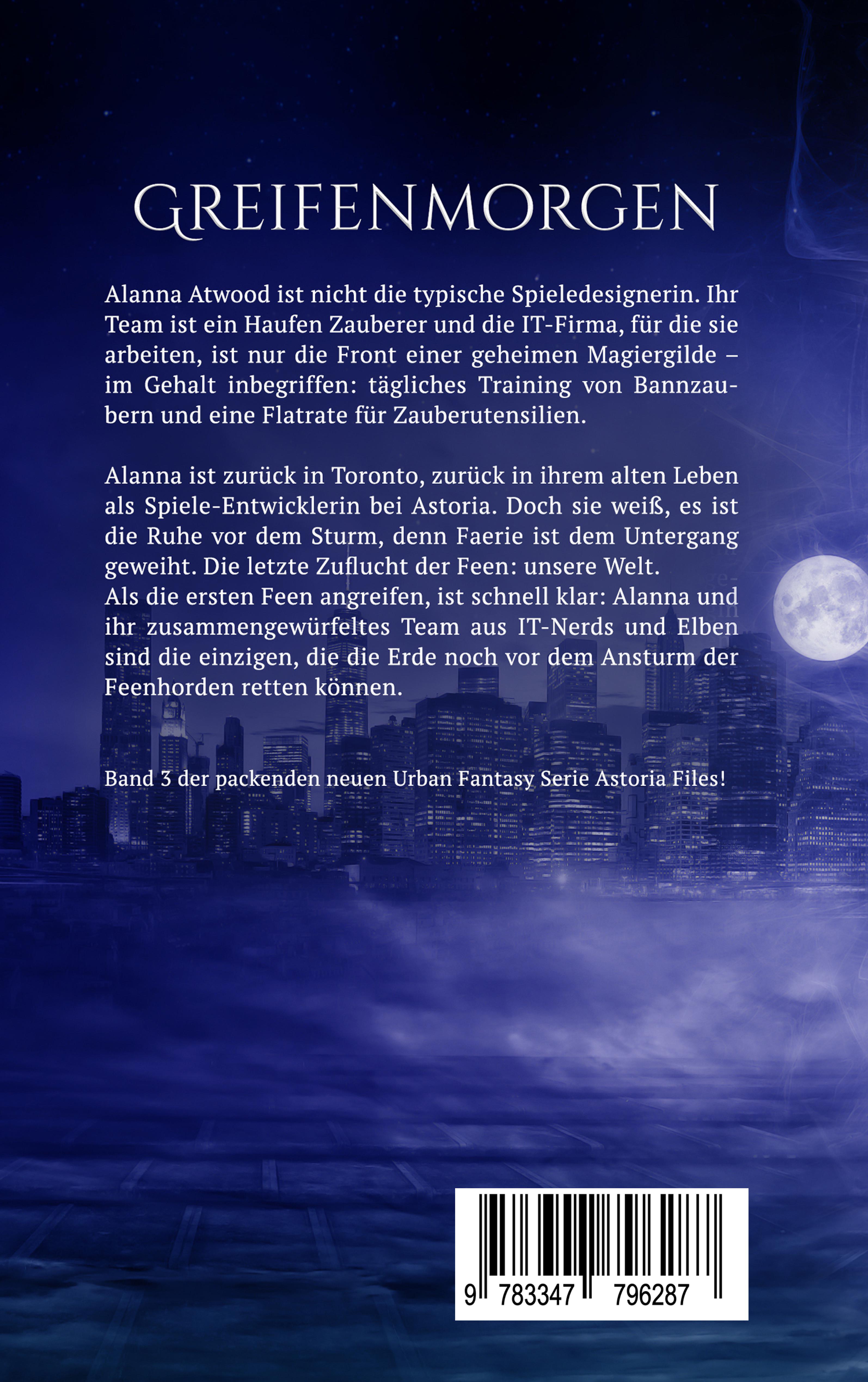 Rückseitencover Greifenmorgen