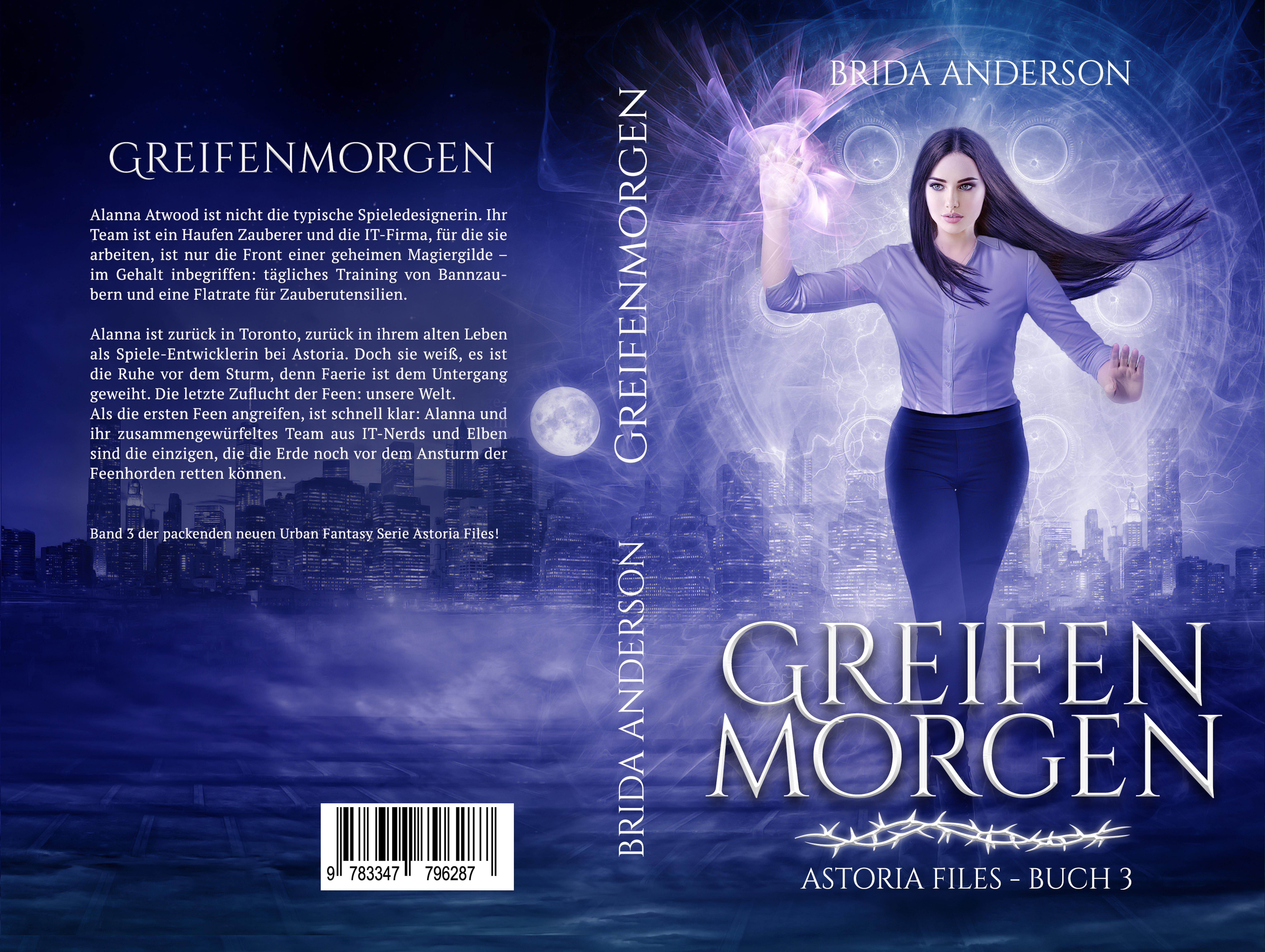 Gesamtes Coverbild Greifenmorgen