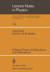 Vorderes Coverbild A Gauge Theory of Dislocations and Disclinations