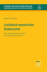 Vorderes Coverbild Lexikalisch-semantische Graduonymie