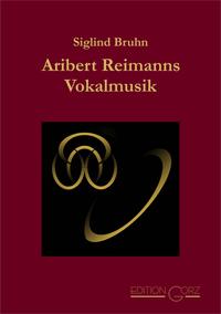 Vorderes Coverbild Aribert Reimanns Vokalmusik