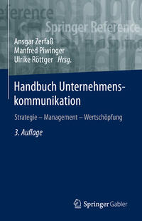 Vorderes Coverbild Handbuch Unternehmenskommunikation