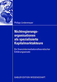 Vorderes Coverbild Nichtregierungsorganisationen als spezialisierte Kapitalmarktakteure
