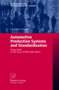 Vorderes Coverbild Automotive Production Systems and Standardisation