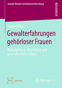 Vorderes Coverbild Gewalterfahrungen gehörloser Frauen